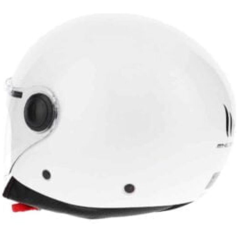 Casque Jet MT Helmets street blanc brillant - Ride Concept Lyon