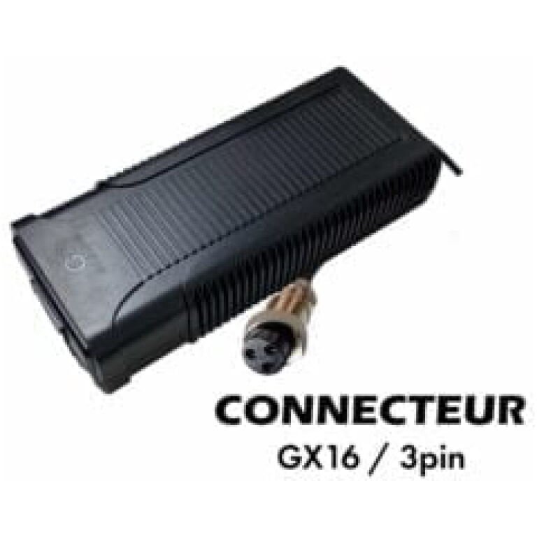 Chargeur trottinette électrique 58,8V / 3A (connecteur GX16-3p)