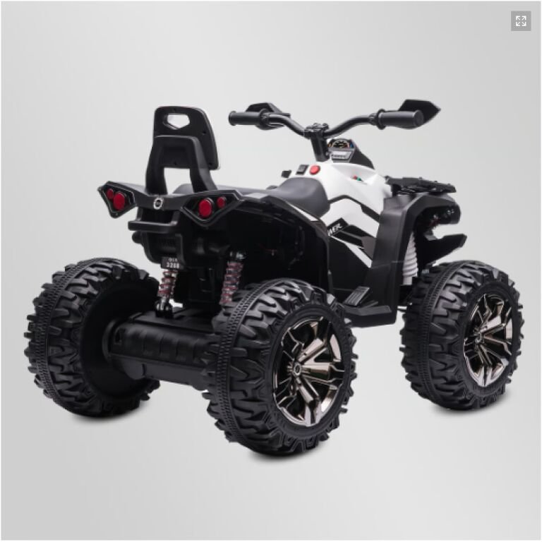 QUAD ÉLECTRIQUE ENFANT 12V BLANC