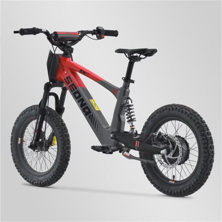 DRAISIENNE ELECTRIQUE SEDNA SX 16 ROUGE