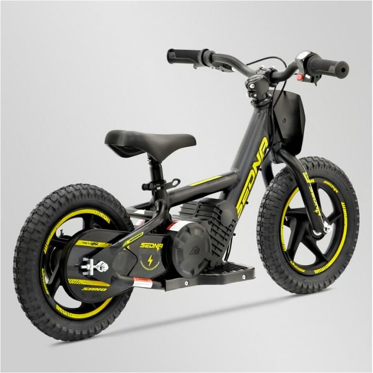 Draisienne électrique sano sedna shadow 12" 2024 Jaune