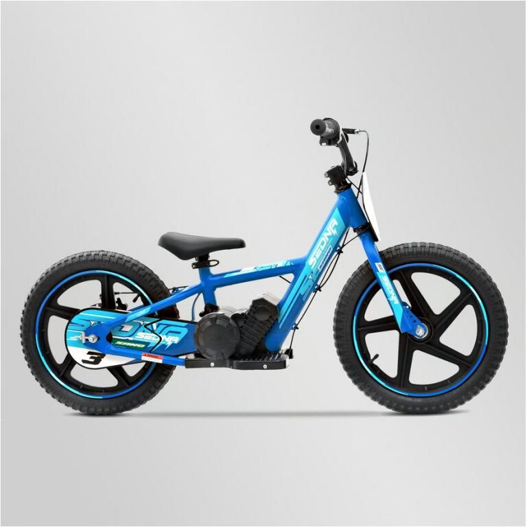 Draisienne électrique sano sedna race 16" plus 2024 Bleu