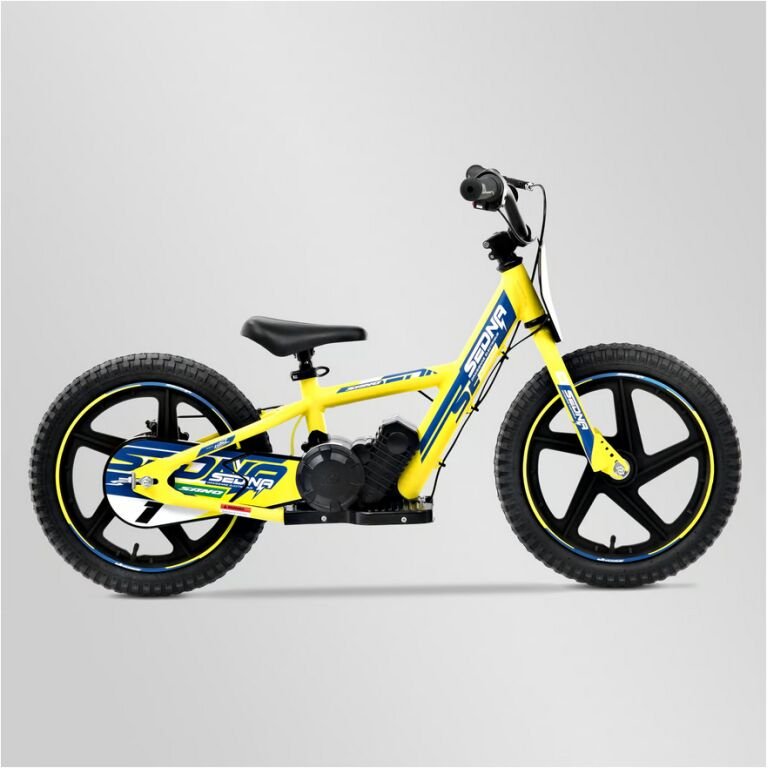 Draisienne électrique sano sedna race 16" plus 2024 Jaune