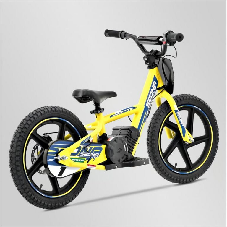 Draisienne électrique sano sedna race 16" plus 2024 Jaune