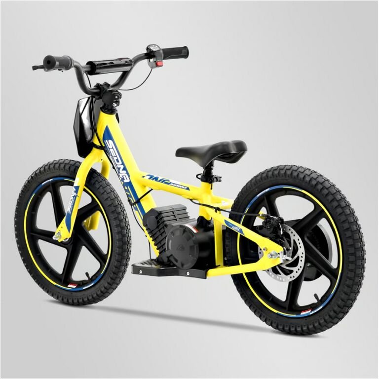 Draisienne électrique sano sedna race 16" plus 2024 Jaune