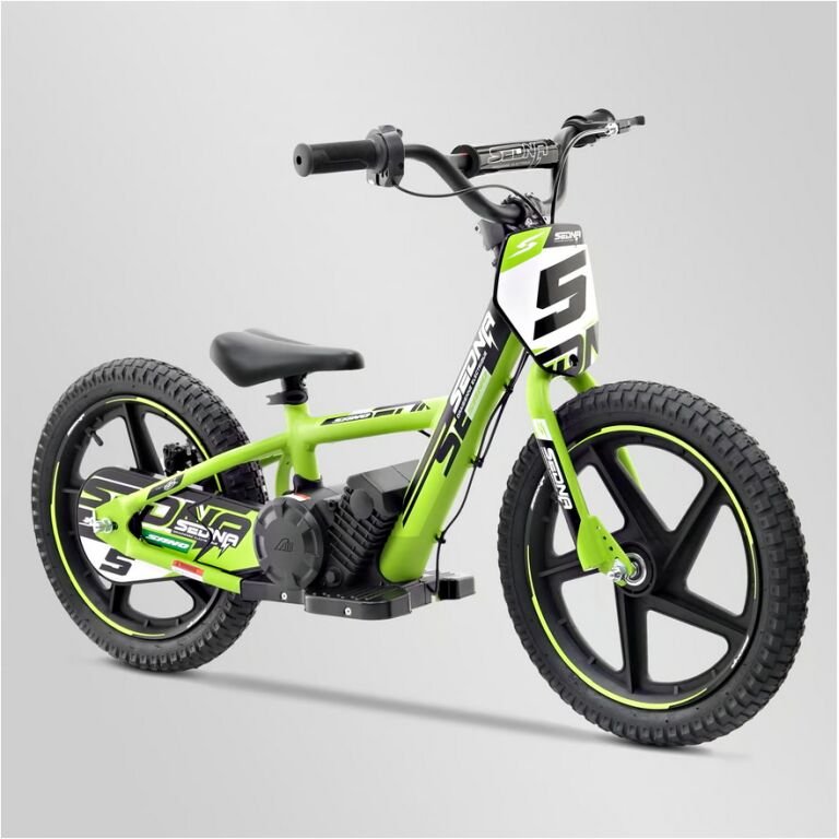 Draisienne électrique sano sedna race 16" plus 2024 Vert