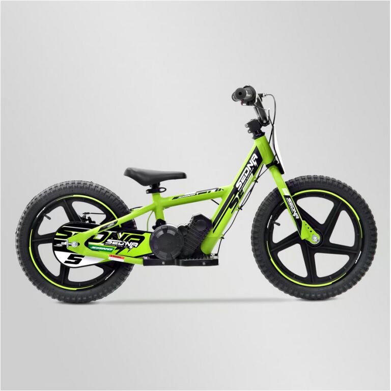 Draisienne électrique sano sedna race 16" plus 2024 Vert