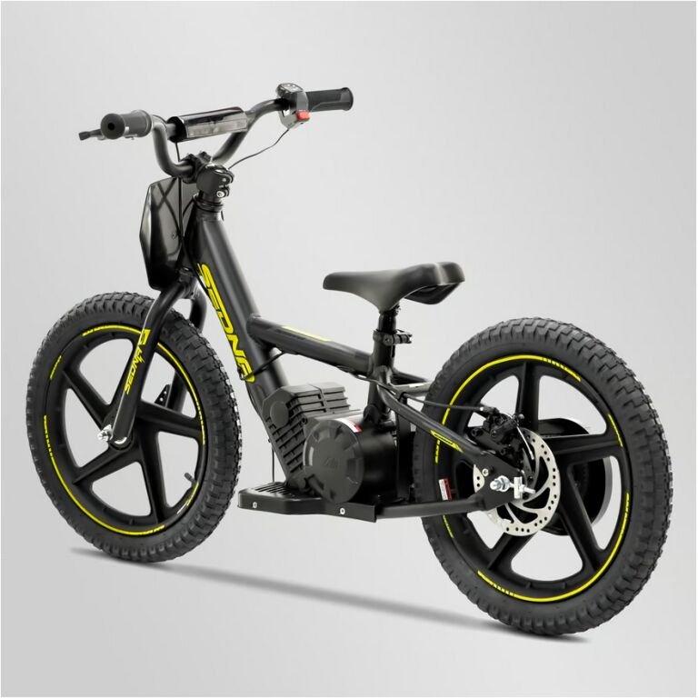 Draisienne électrique sano sedna shadow 16" plus 2024 jaune