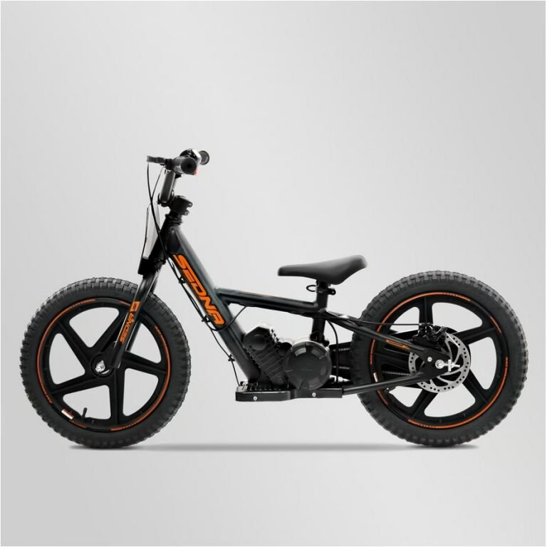 Draisienne électrique sano sedna shadow 16" plus 2024 Orange