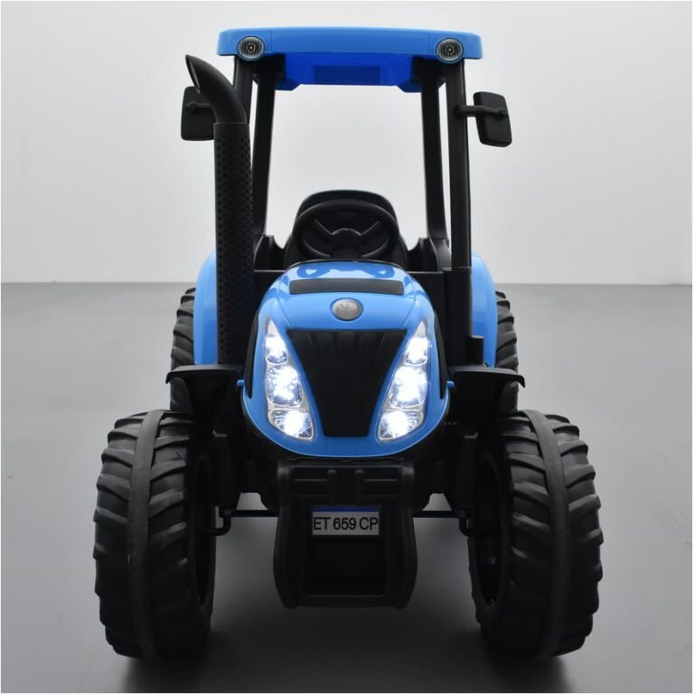 Tracteur électrique enfant new holland t7 Bleu