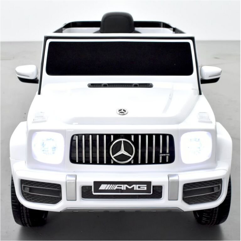 Voiture électrique enfant mercedes benz amg g63 Blanc