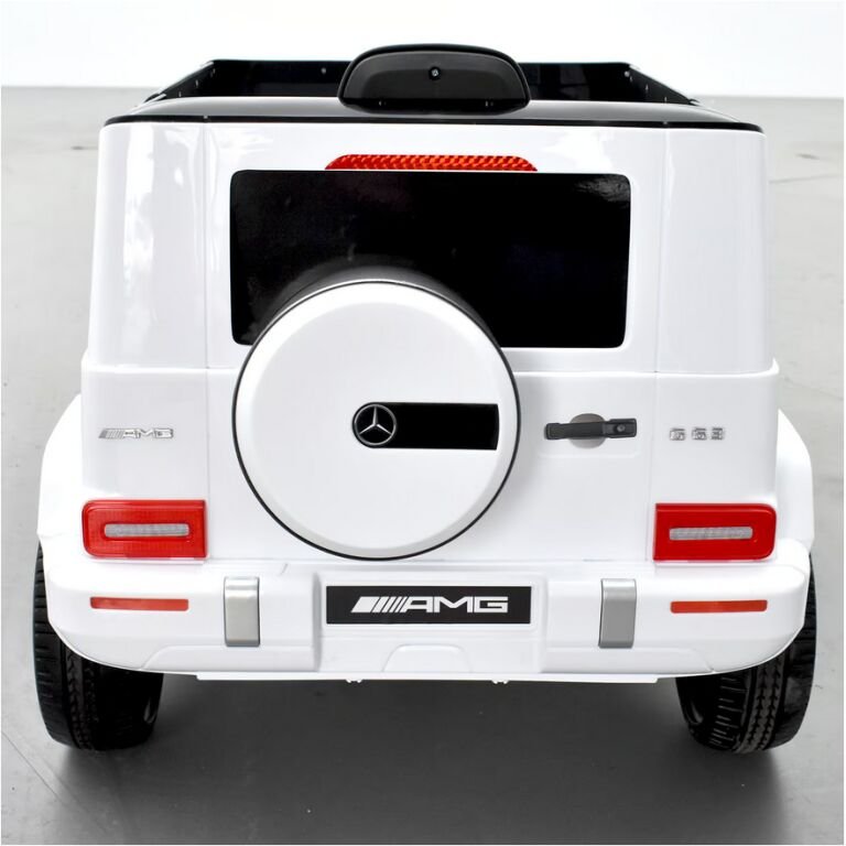 Voiture électrique enfant mercedes benz amg g63 Blanc