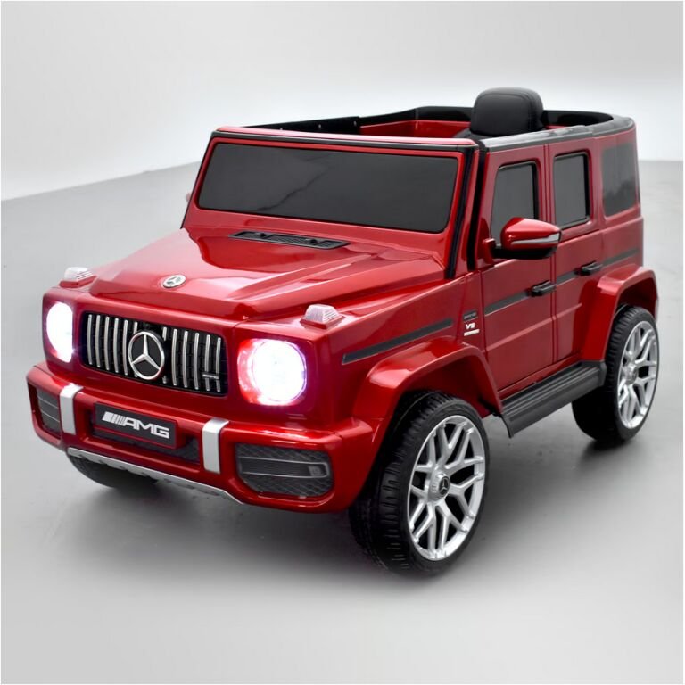 Voiture électrique enfant mercedes benz amg g63 Rouge