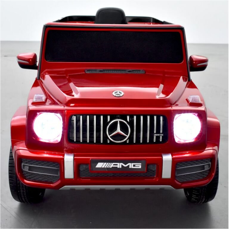 Voiture électrique enfant mercedes benz amg g63 Rouge