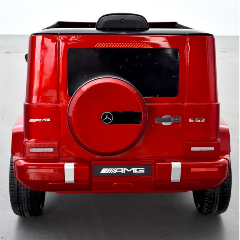 Voiture électrique enfant mercedes benz amg g63 Rouge