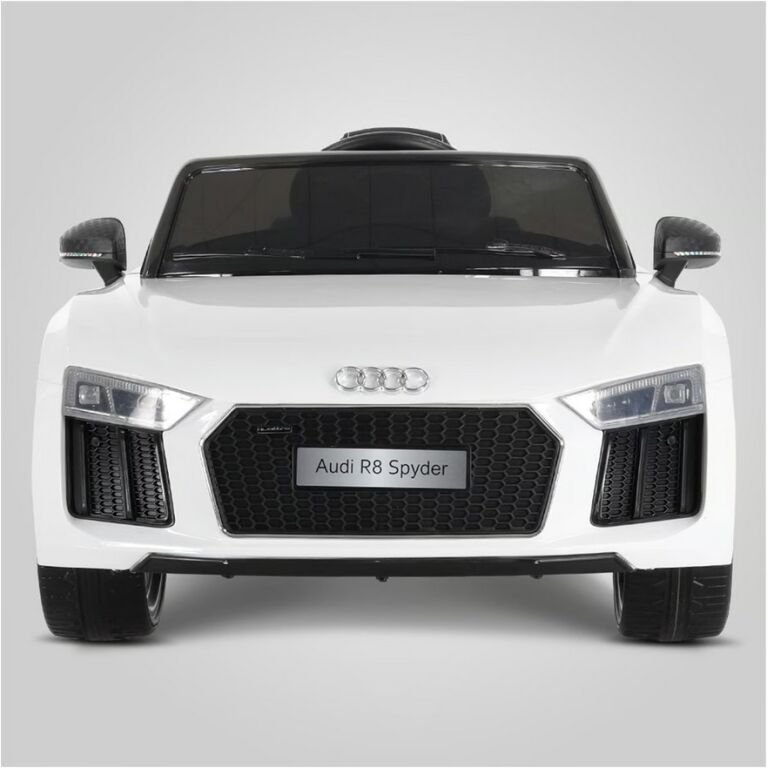 Voiture électrique enfant audi r8 spyder Blanc