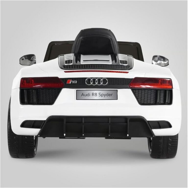 Voiture électrique enfant audi r8 spyder Blanc