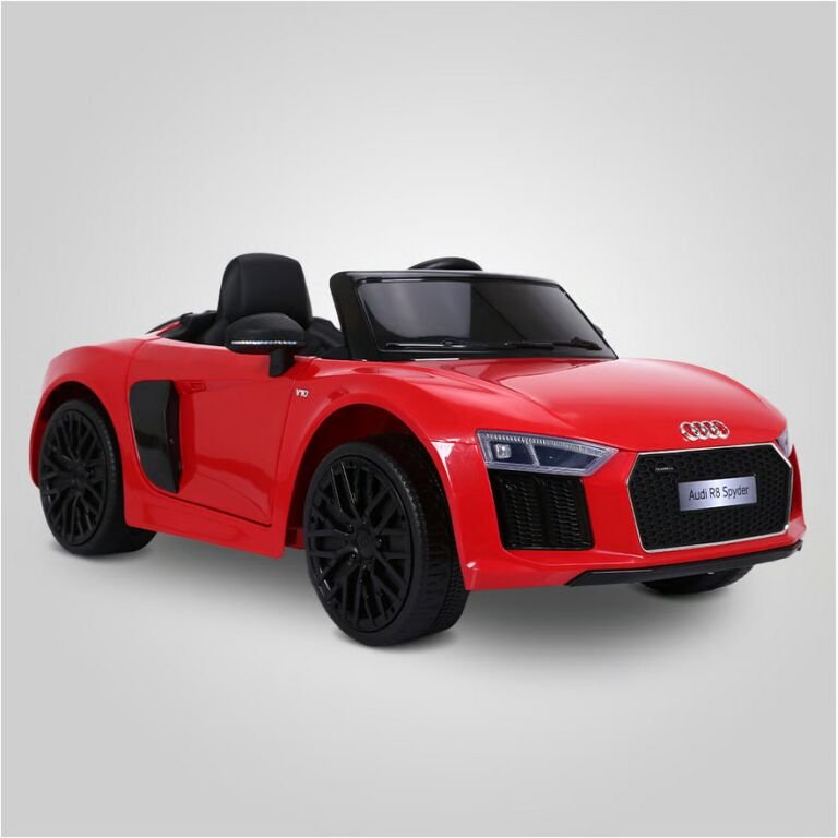 Voiture électrique enfant audi r8 spyder Rouge