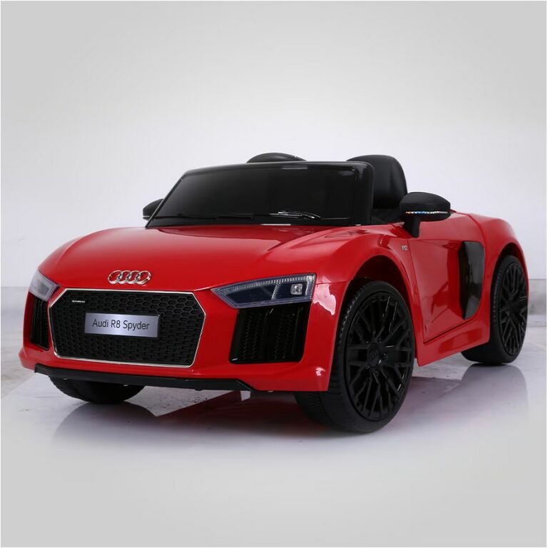 Voiture électrique enfant audi r8 spyder Rouge