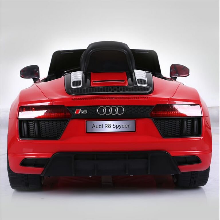 Voiture électrique enfant audi r8 spyder Rouge