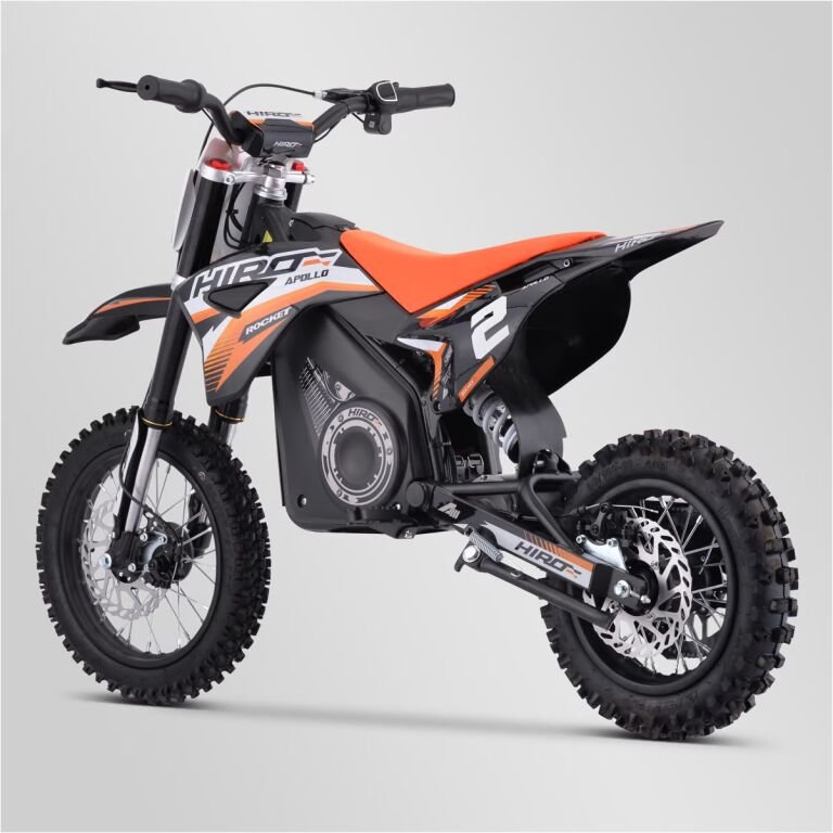 Dirt bike enfant électrique hiro rocket 1000w 2024 Orange - Image 4