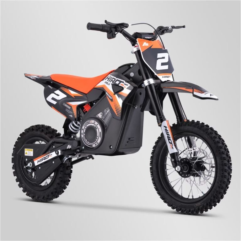 Dirt bike enfant électrique hiro rocket 1000w 2024 Orange