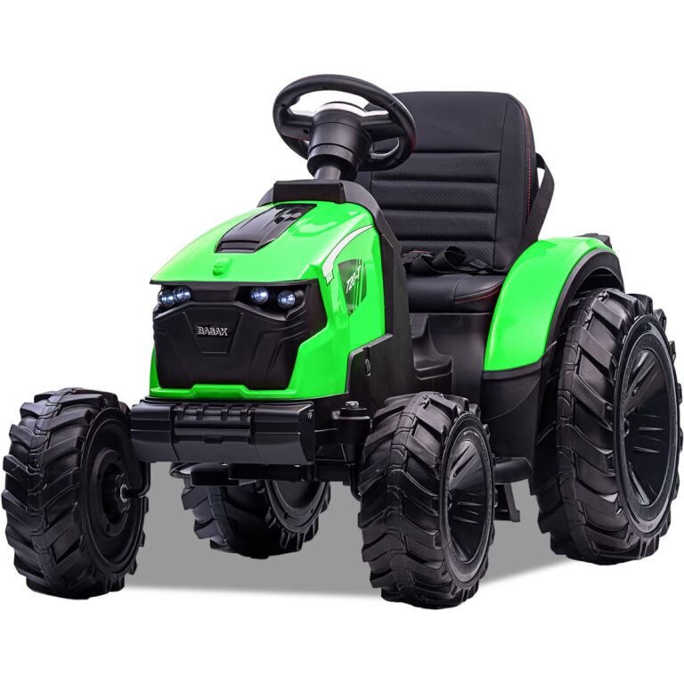 TRACTEUR ELECTRIQUE ENFANT BIGWIL VERT 2