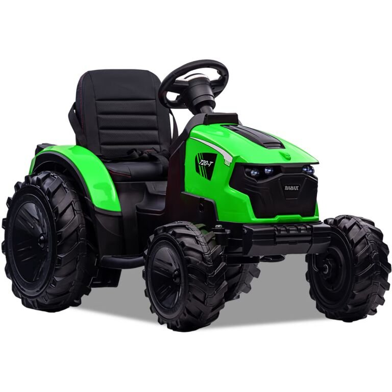 TRACTEUR ELECTRIQUE ENFANT BIGWIL VERT