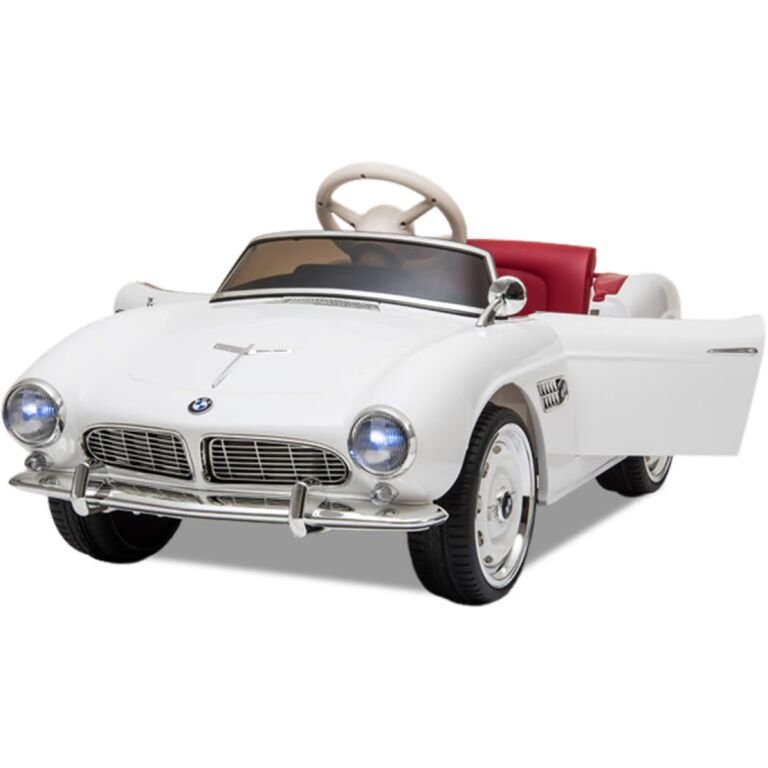 VOITURE ELECTRIQUE ENFANT BMW 507 BLANC 2