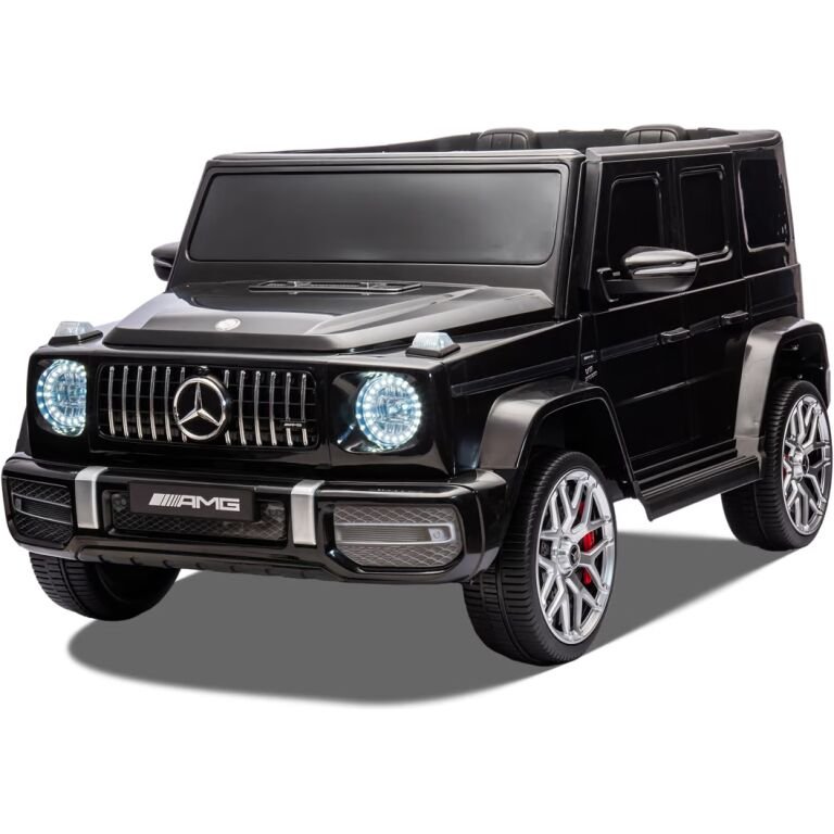 VOITURE ELECTRIQUE ENFANT MERCEDES AMG G63 2 PLACES NOIR 4