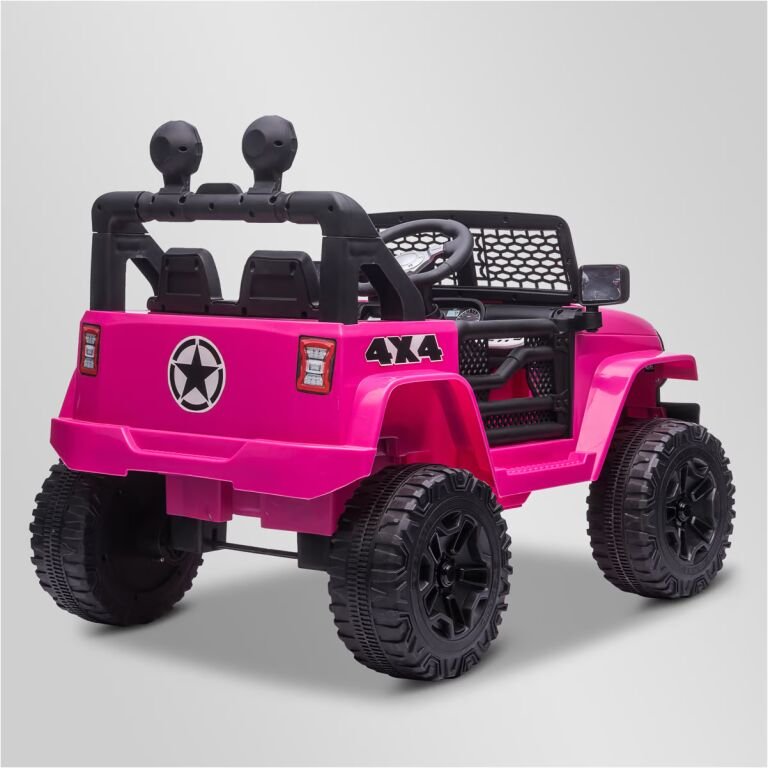 VOITURE ENFANT ELECTRIQUE SMX JEEP MOUNTAIN ROSE 3