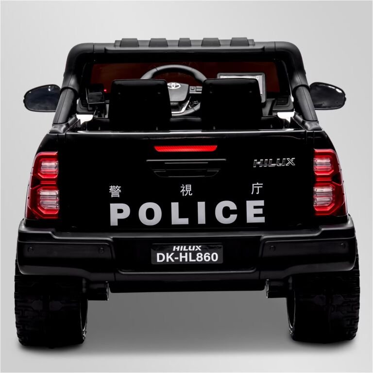 VOITURE ENFANT ELECTRIQUE TOYOTA HILUX POLICE 12V 4